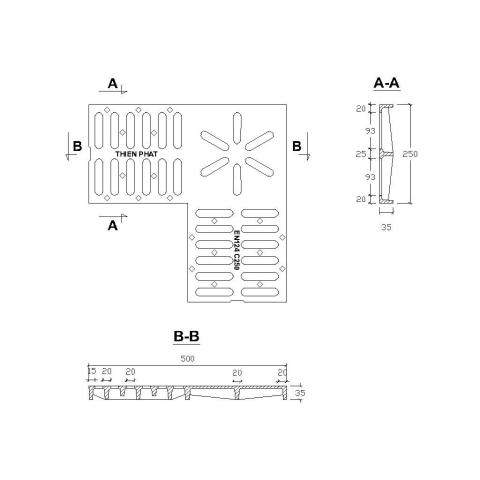 Song chắn rác TP-SCR-06